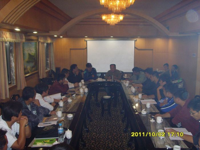 安徽省第三届足球邀请赛抽签及裁判会 - 安庆足