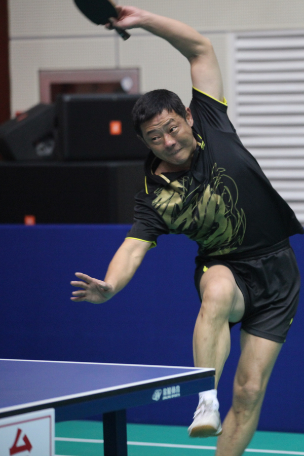 含山赛场上的英姿(转自小鱼儿乒乓网) - 国球乒